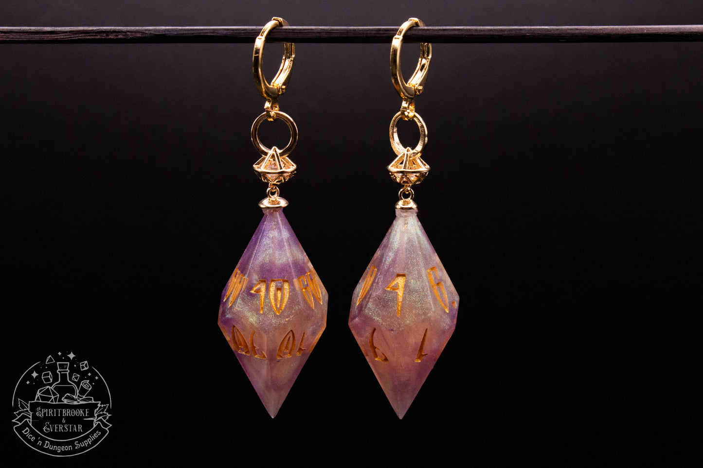Daybreak D10 + D100 Pointy Earrings