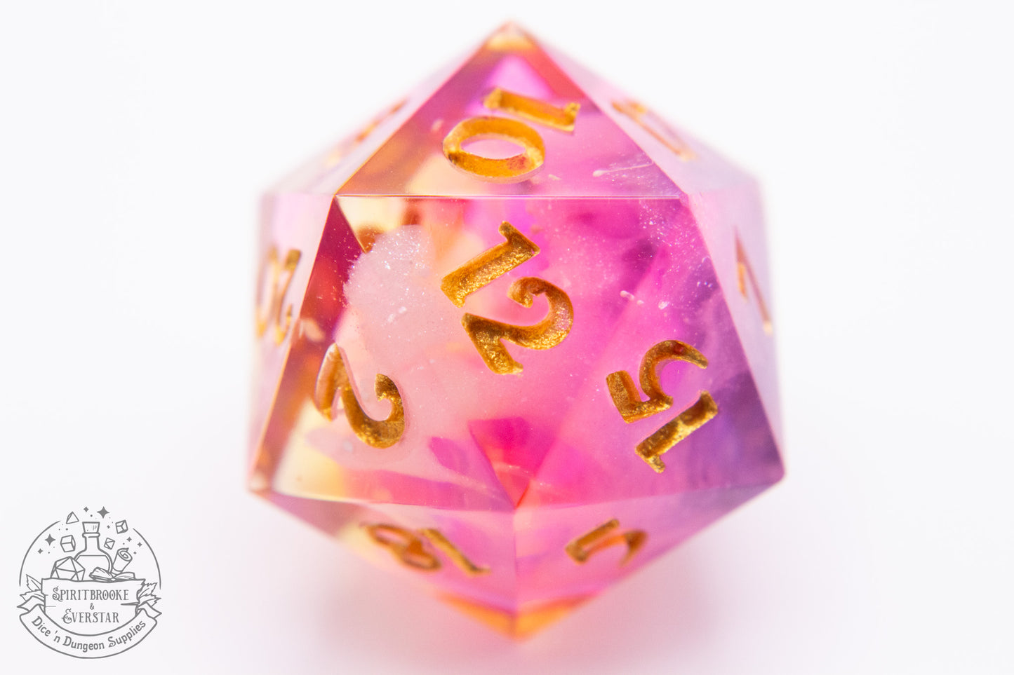Sunset Polyhedral Dice set