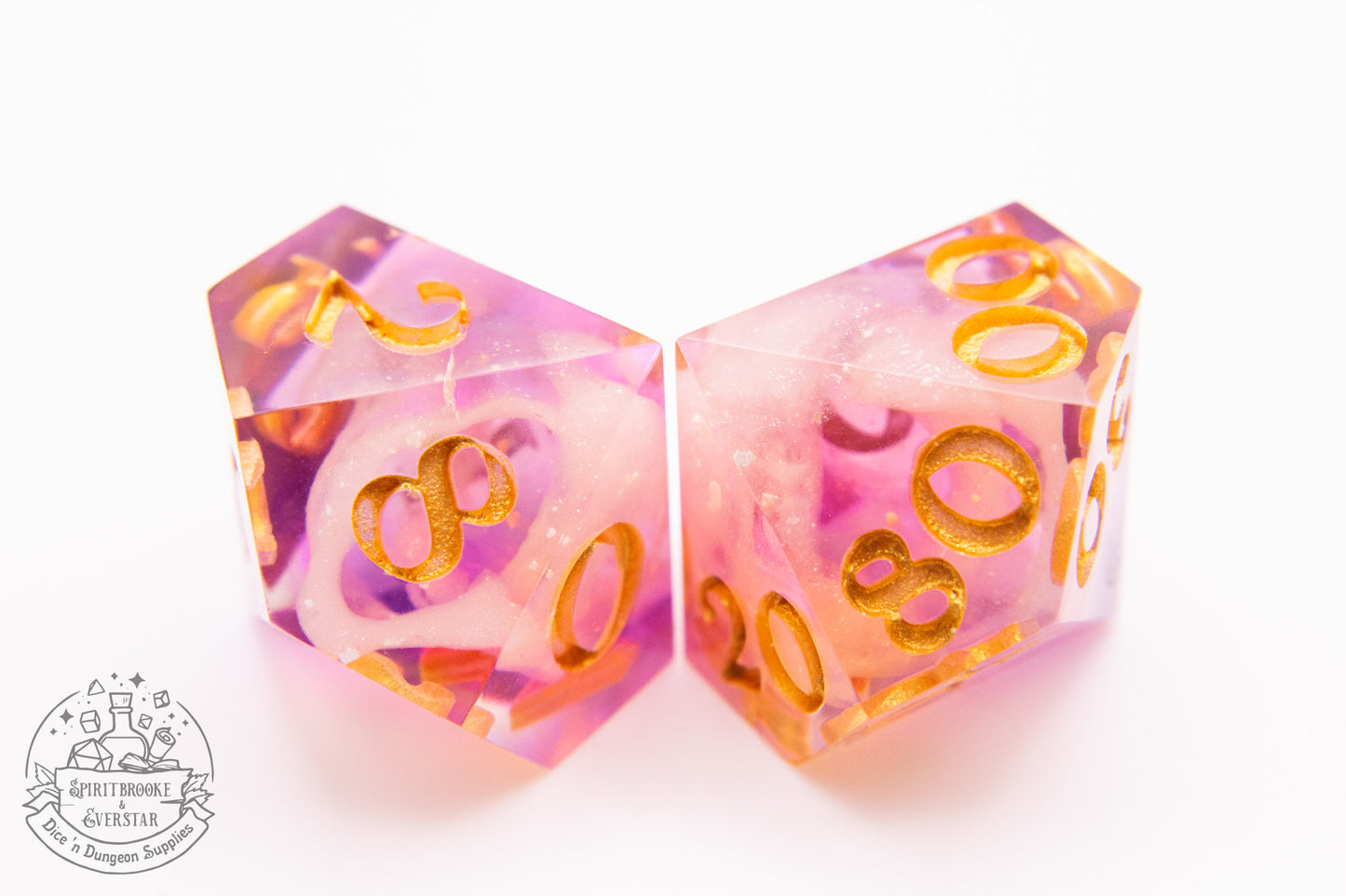 Sunset Polyhedral Dice set