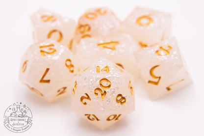 Sunshard Polyhedral Dice set