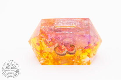 Golden Hour Polyhedral Dice set