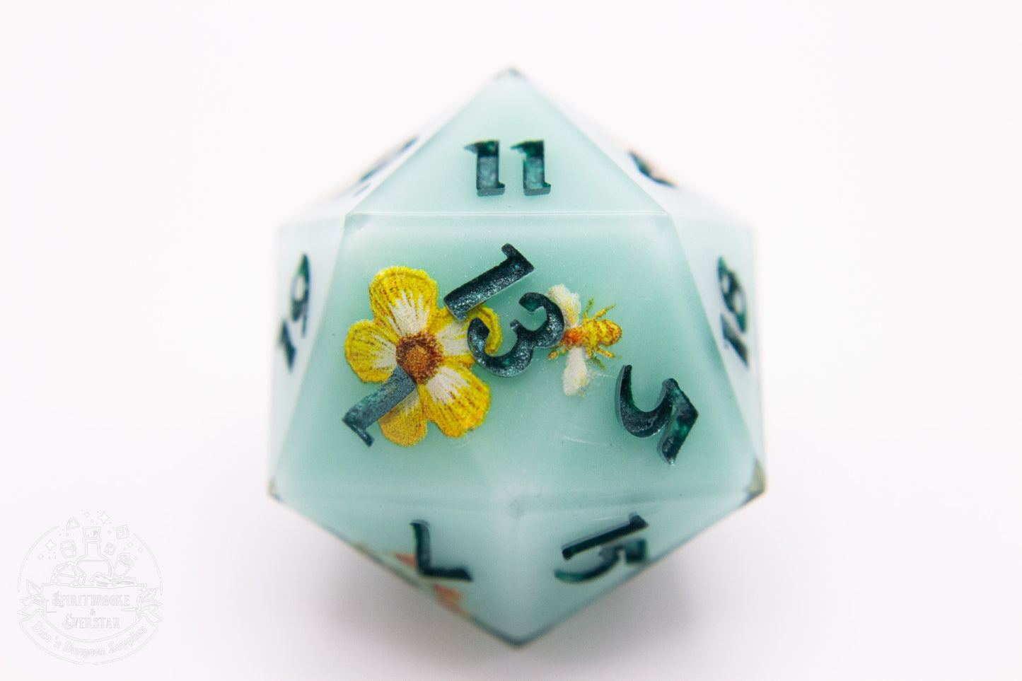 Wild Mint Polyhedral Dice set