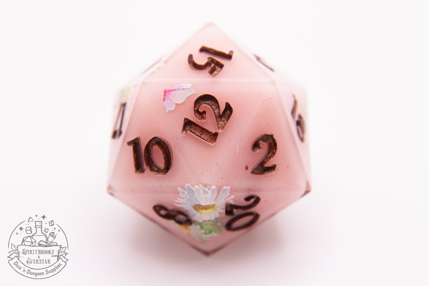 Fae Bloom Polyhedral Dice set