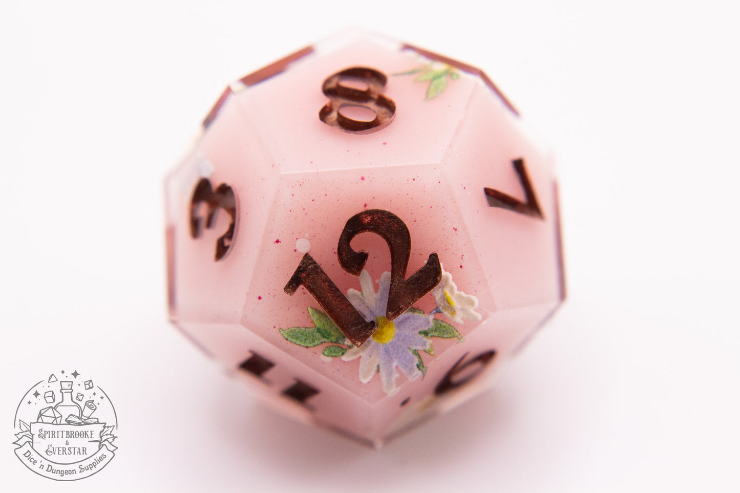 Fae Bloom Polyhedral Dice set