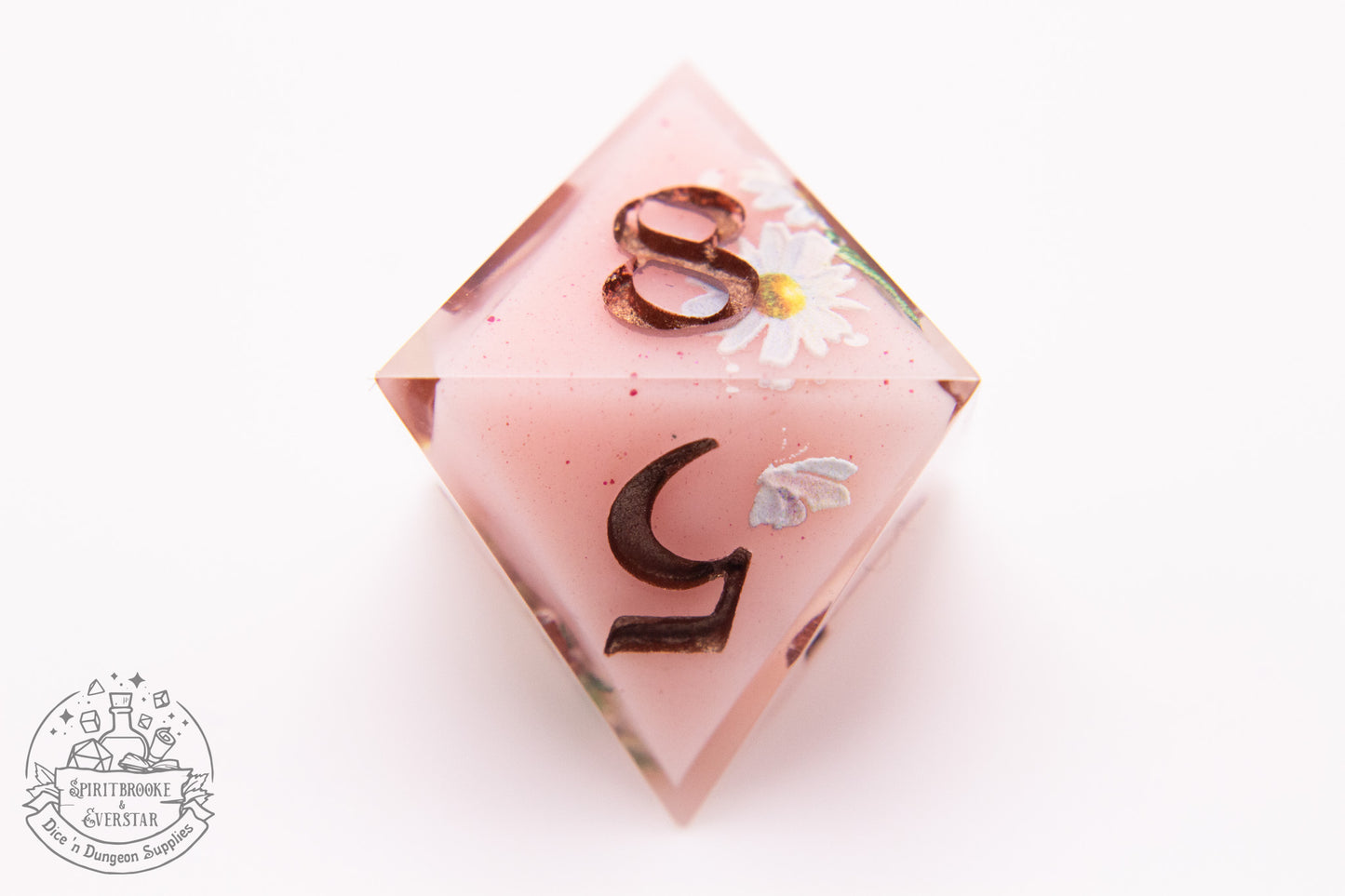 Fae Bloom Polyhedral Dice set