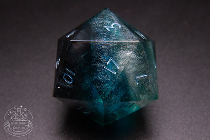 Frozen Sea 35 mm handmade D20 Chonk