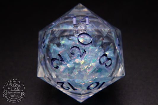Moontear Liquid Core 35 mm handmade D20 Chonk