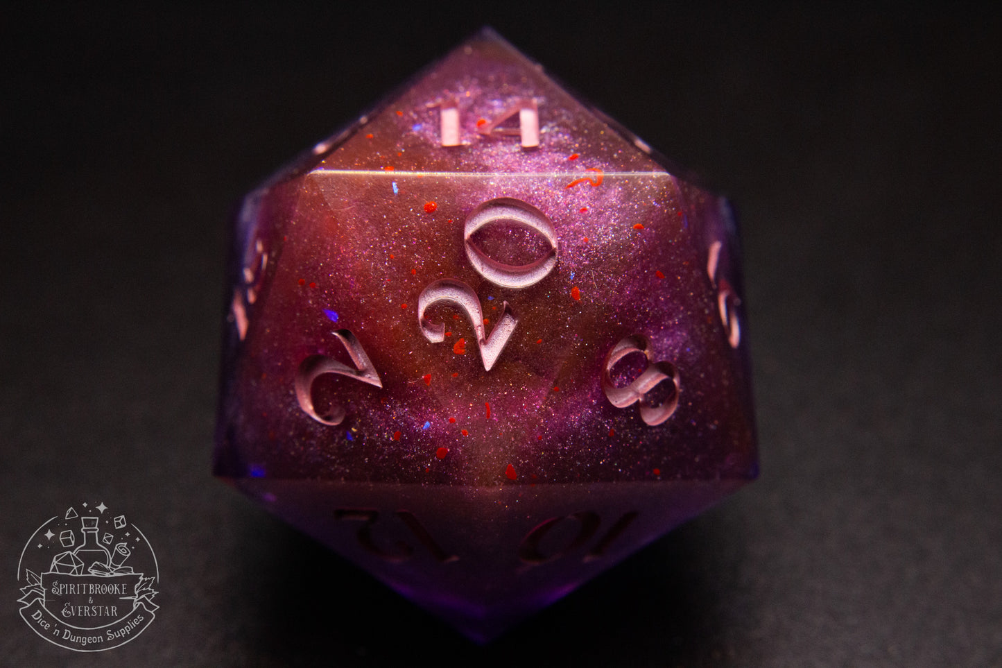 Magefire 35 mm handmade D20 Chonk