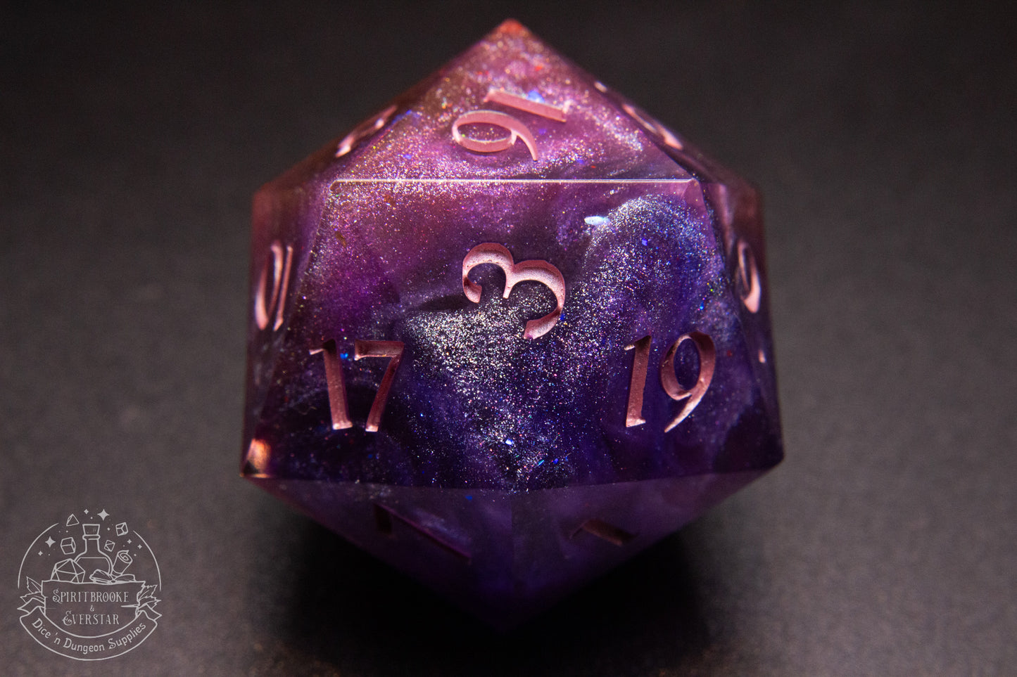 Magefire 35 mm handmade D20 Chonk
