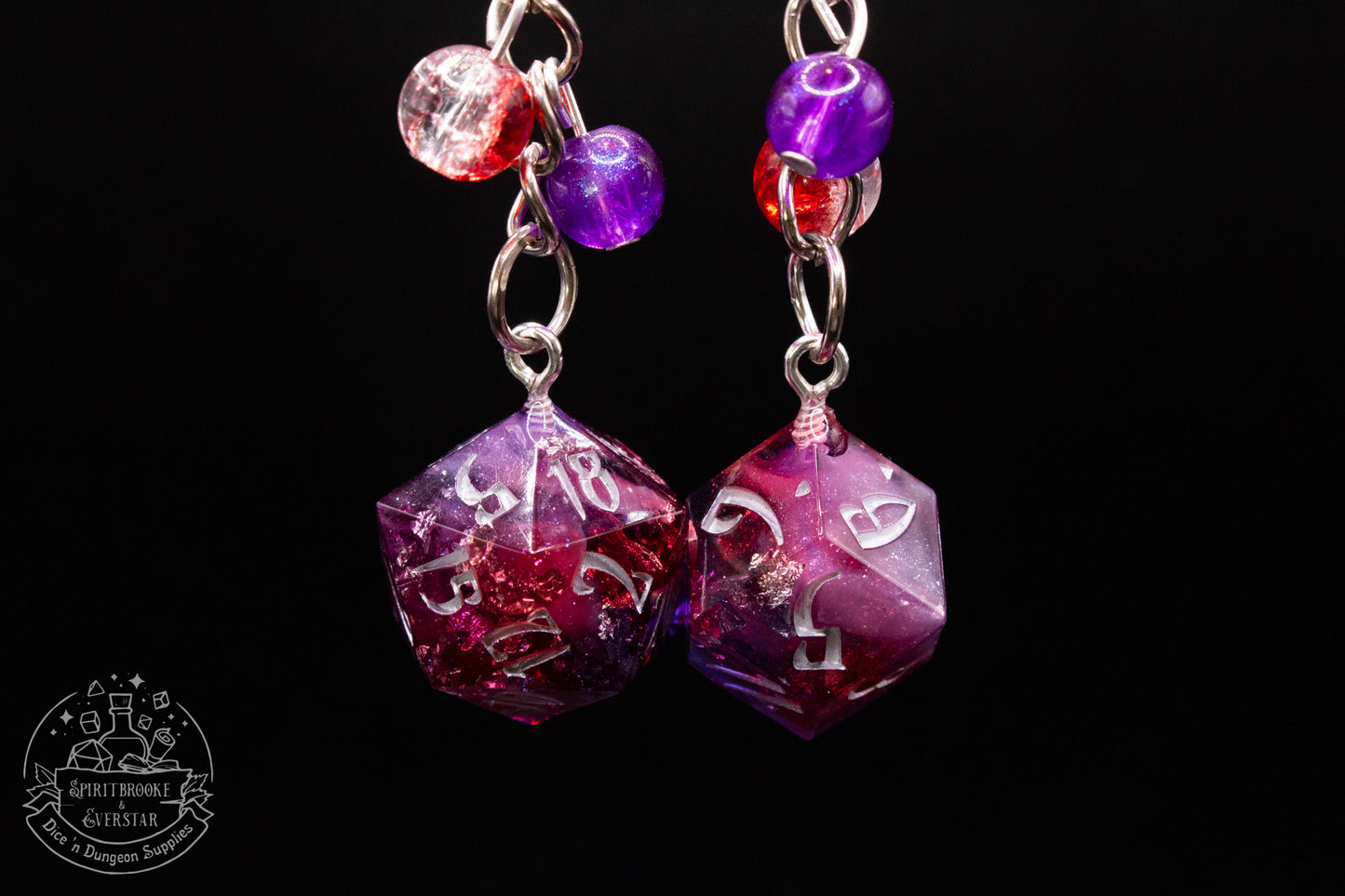 Amarielle Dice Keychains