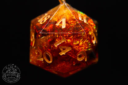 Cinderlight Dice Keychains