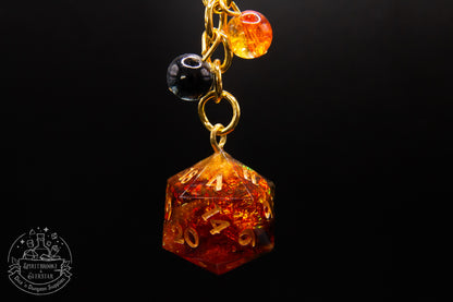 Cinderlight Dice Keychains