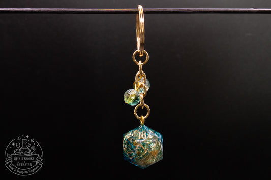 Atlantis Dice Keychains