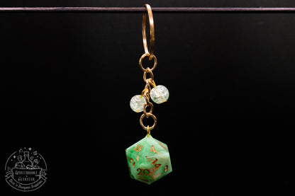 Tinkerbell Dice Keychains