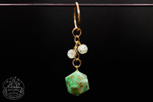 Tinkerbell Dice Keychains