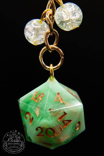Tinkerbell Dice Keychains