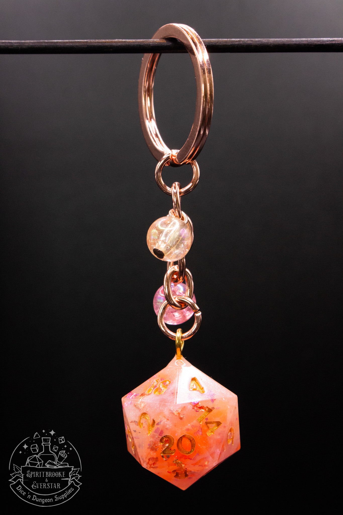 Fizzy Dice Keychains