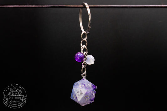 Winter Dream Dice Keychains