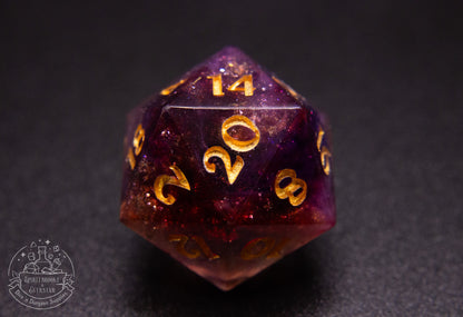 Cozy Red Wine Handmade Single D20