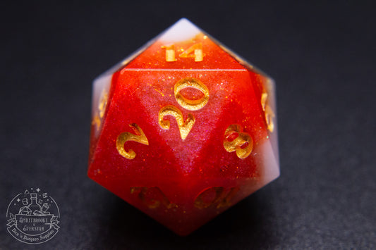 Solar Flare Handmade Single D20