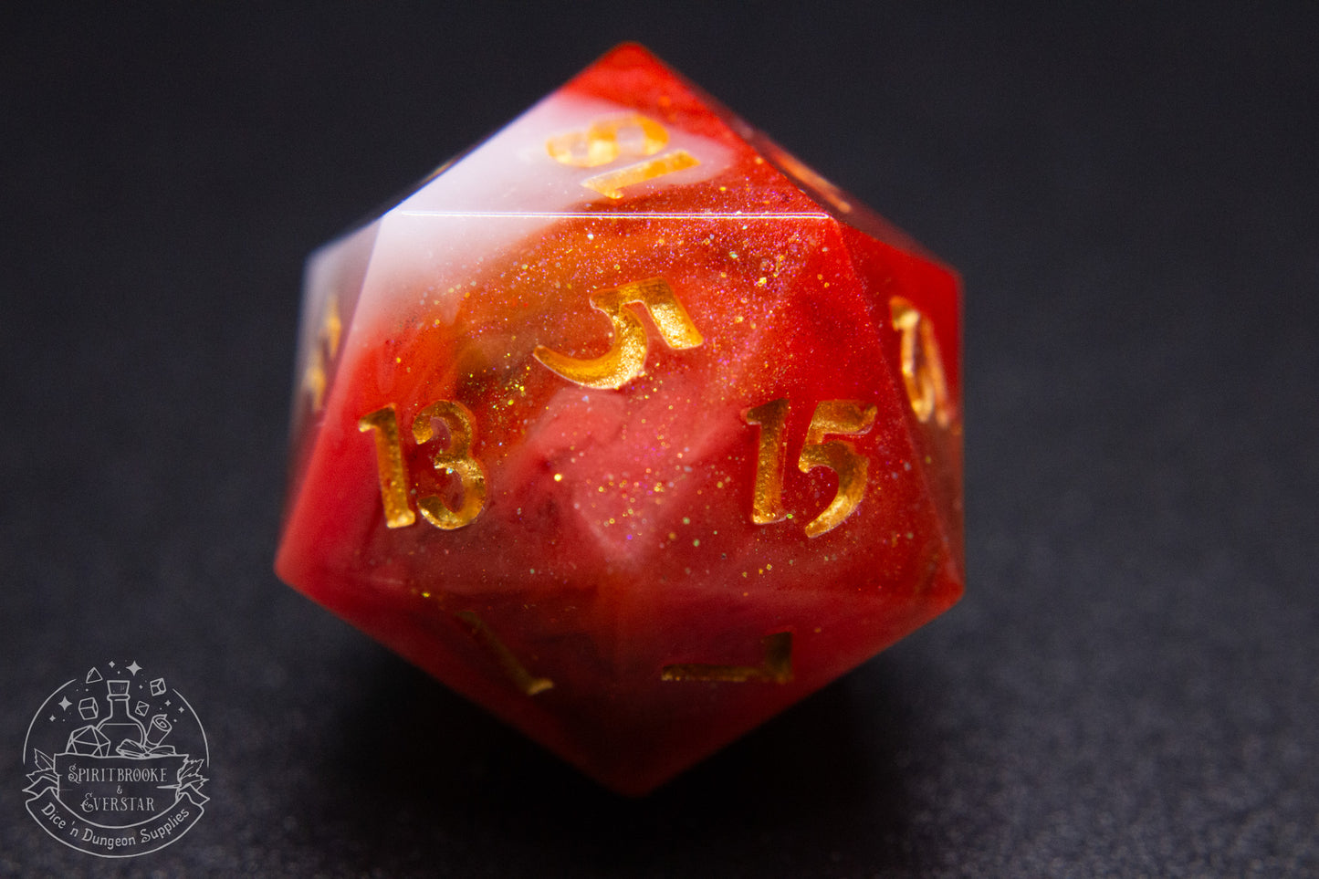 Solar Flare Handmade Single D20