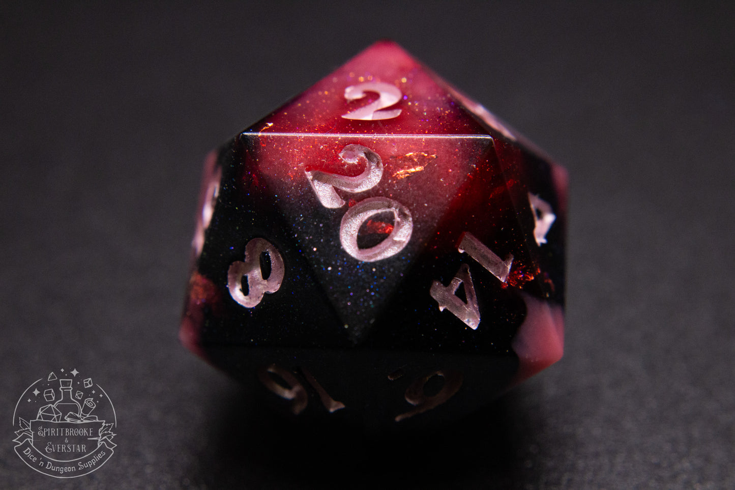 Pink Licorice Handmade Single D20