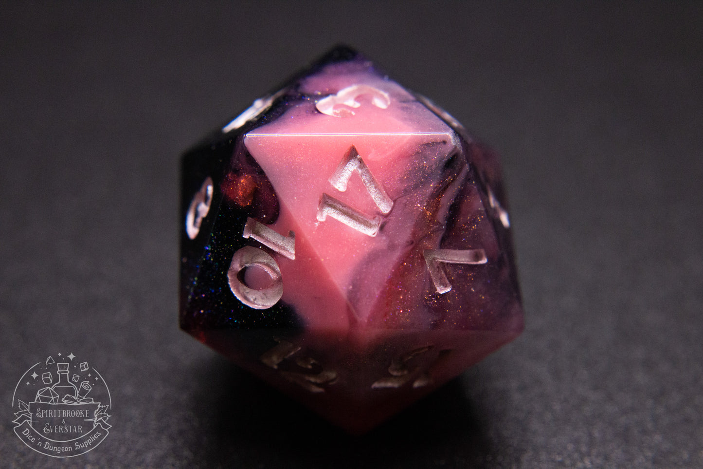 Pink Licorice Handmade Single D20