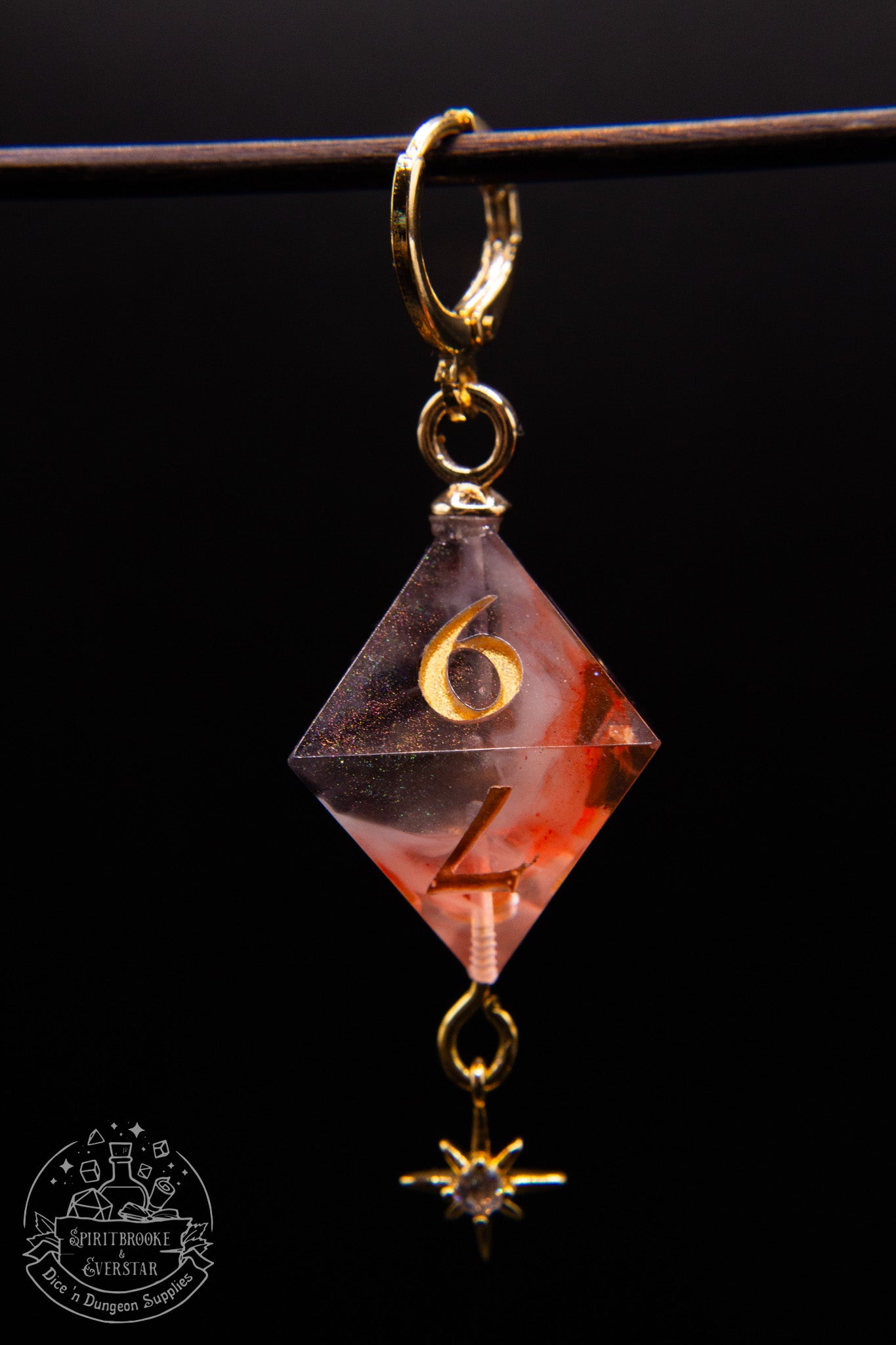 Oozing Alchemist D8 Earrings