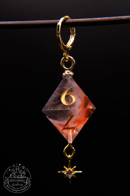 Oozing Alchemist D8 Earrings