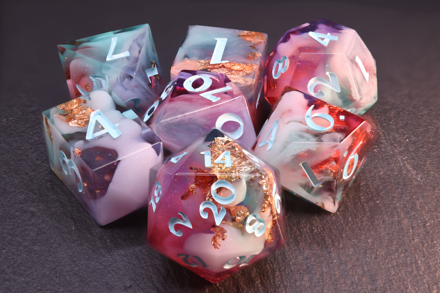Moonreef Polyhedral Dice Set