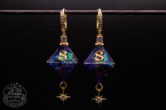 Nightshade D8 Earrings