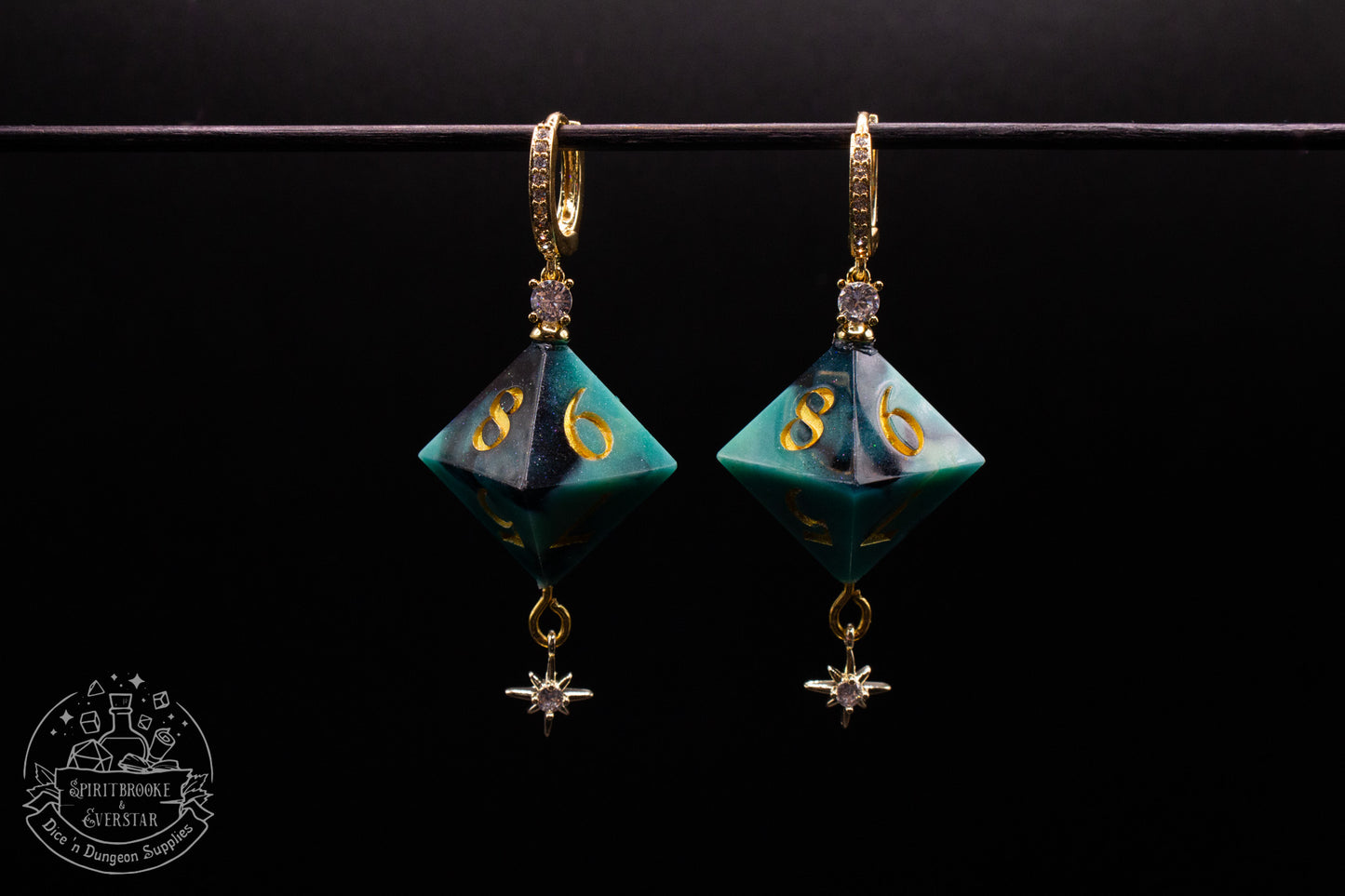 Witchwater D8 Earrings