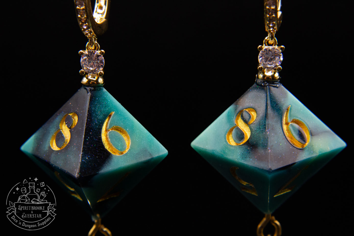 Witchwater D8 Earrings