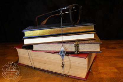 Black Eyewear Chain Black/White Marble Dice