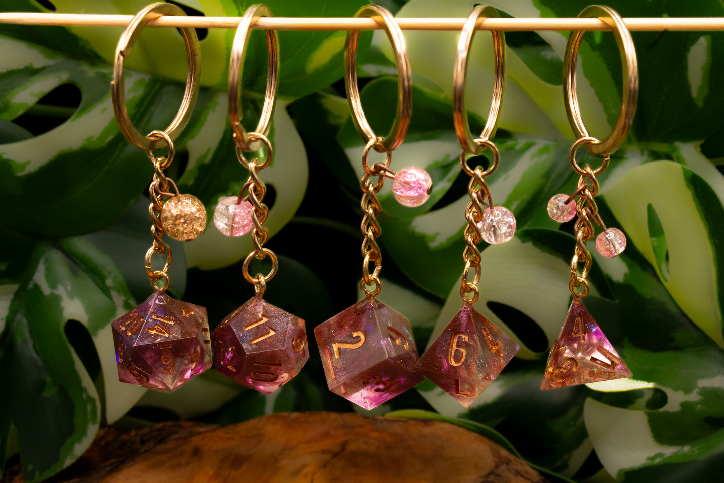 Oude Fairy Dust Dice Sleutelhangers