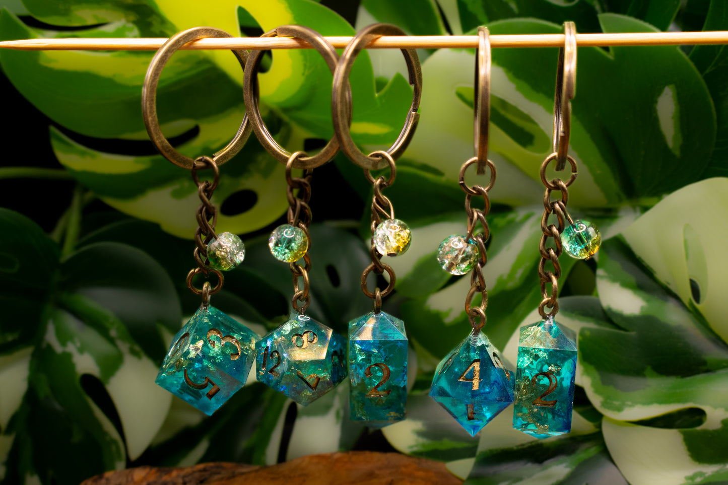 Atlantean Treasure Dice-sleutelhangers