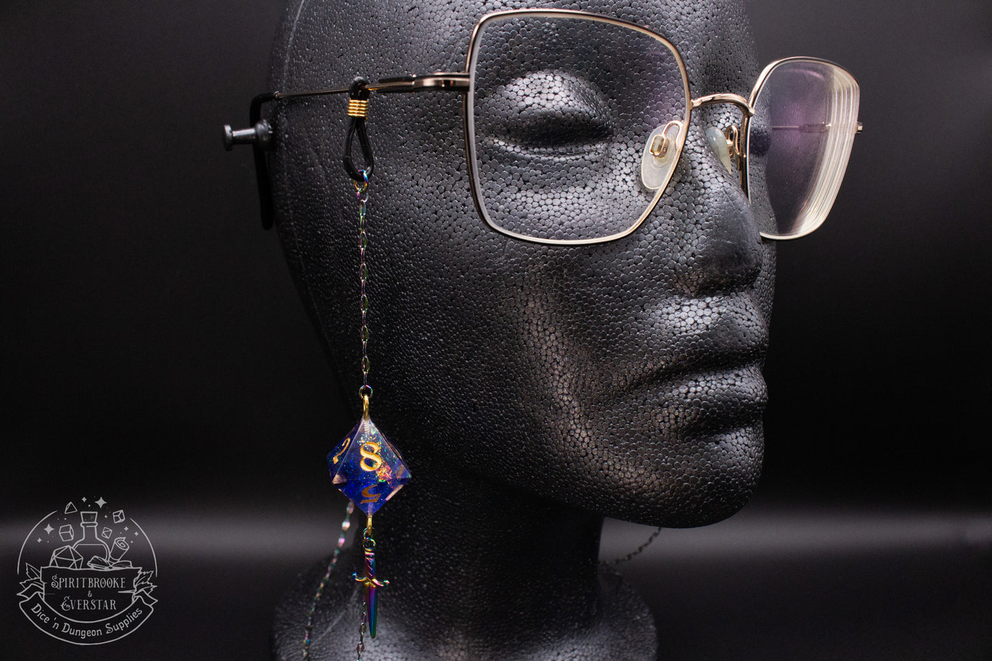 Rainbow Eyewear Chain Genie's Wish Dice