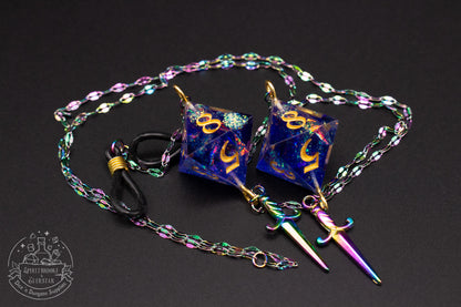 Rainbow Eyewear Chain Genie's Wish Dice