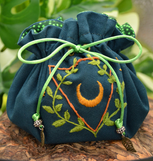 'Keeper of the Forest' Normal Dice Bag (Embroidered)