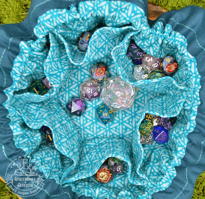 'Blooming Balance' Normal Dice Bag (Embroidered)