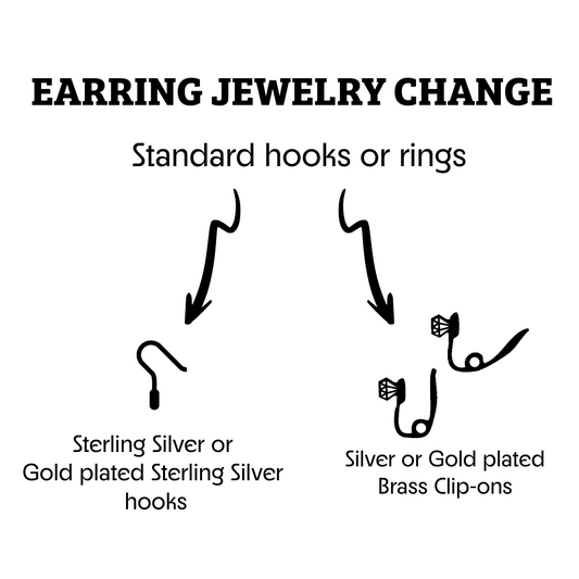 Earring hook material change!