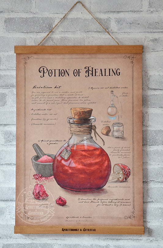 Potion of Healing Illustration A3