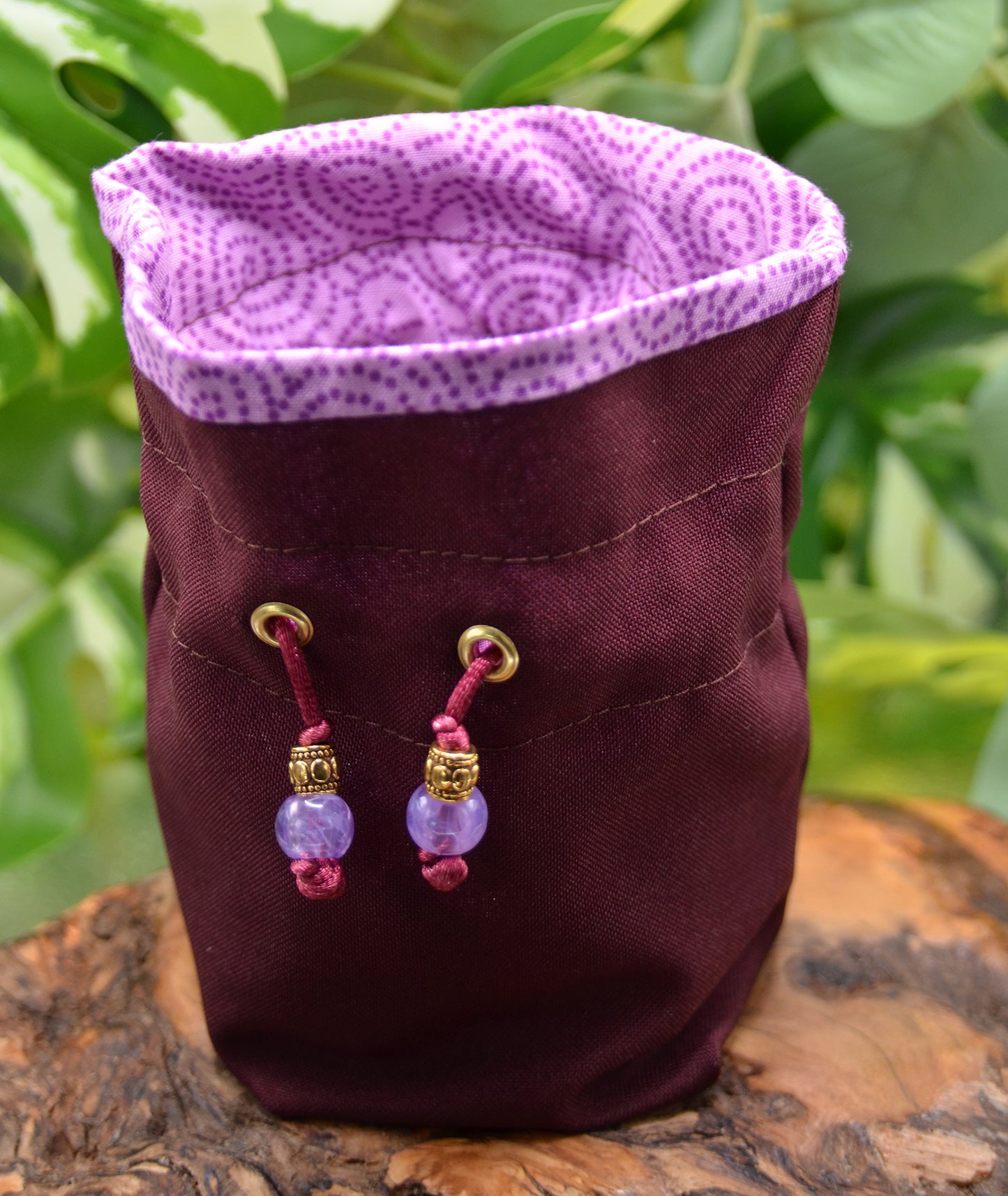 'Garnet' Tiny Dice Pouch