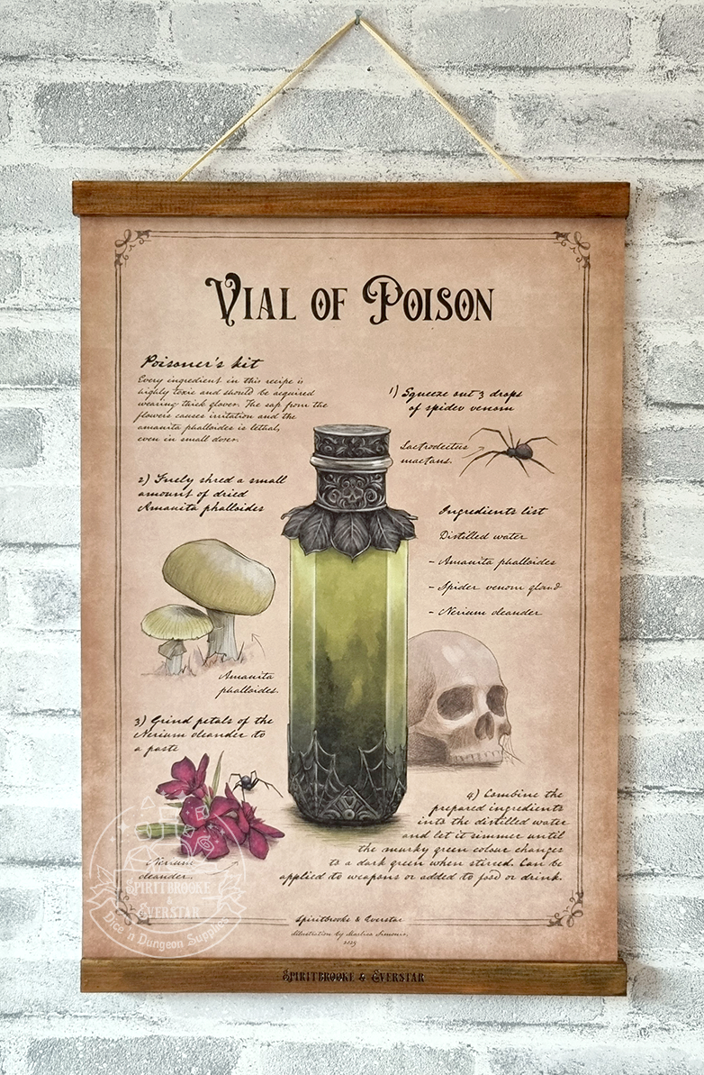 Vial of Poison Illustration A3