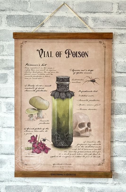 Vial of Poison Illustration A3