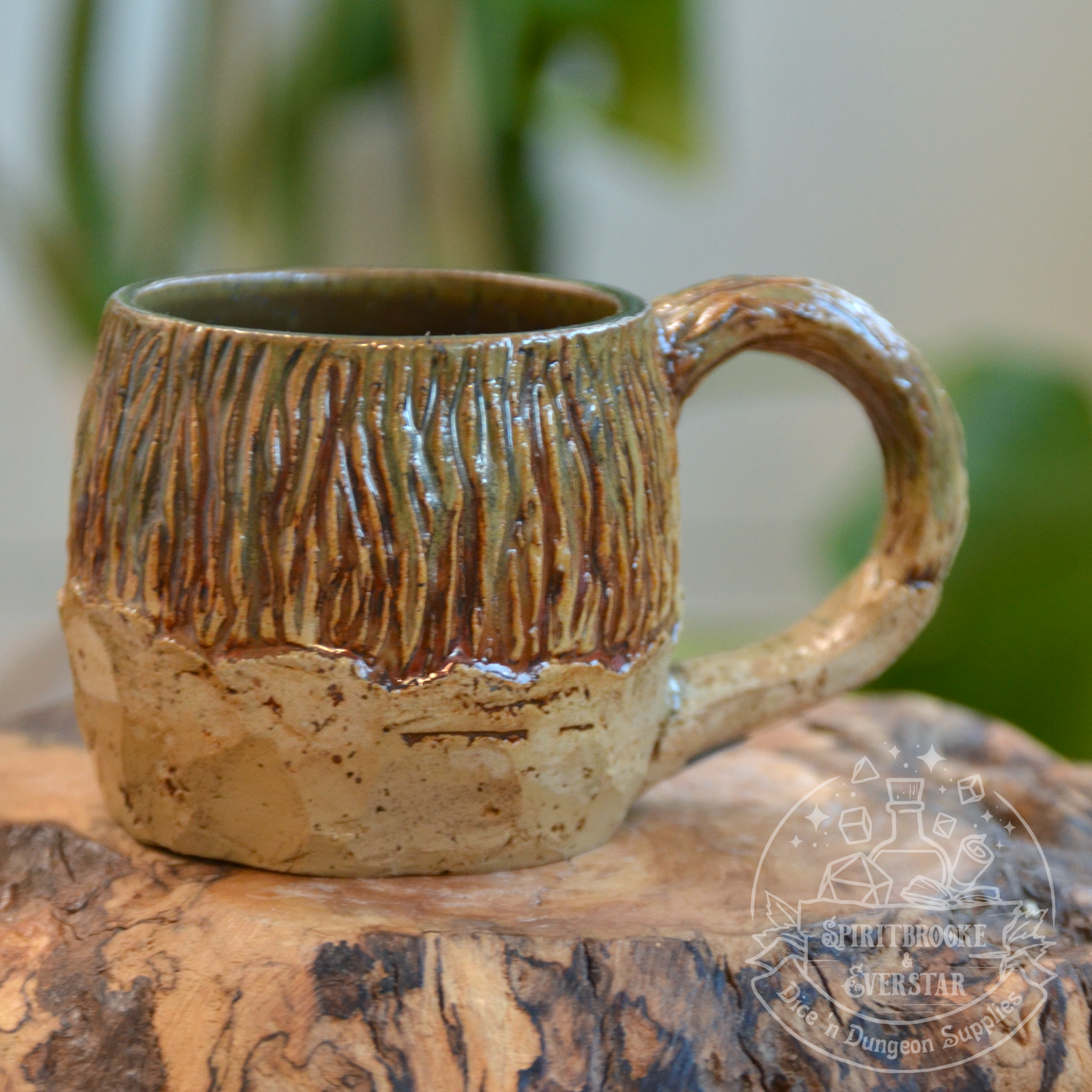Wood and Stone Espresso Mug
