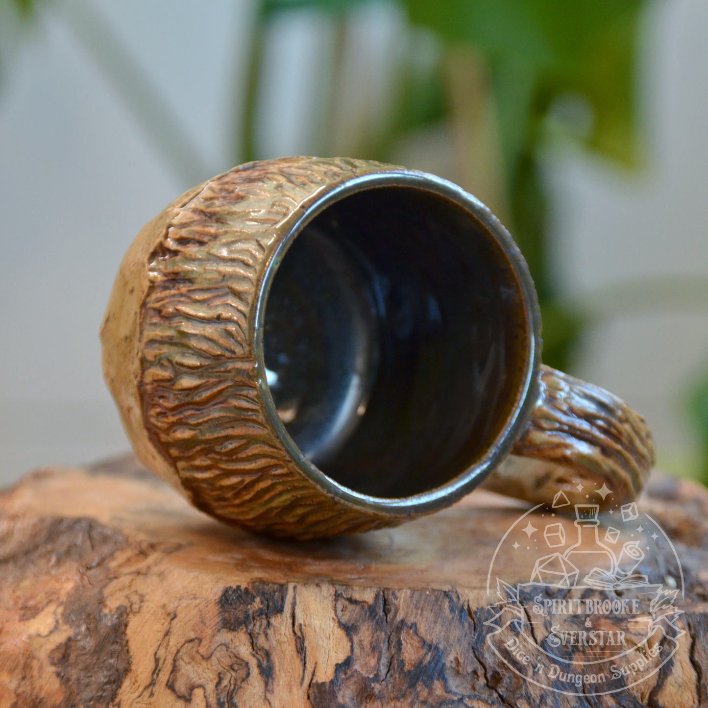 Wood and Stone Espresso Mug